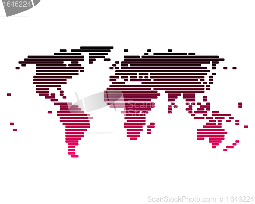 Image of World map