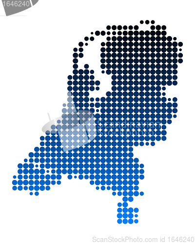 Image of Map of the Netherlands
