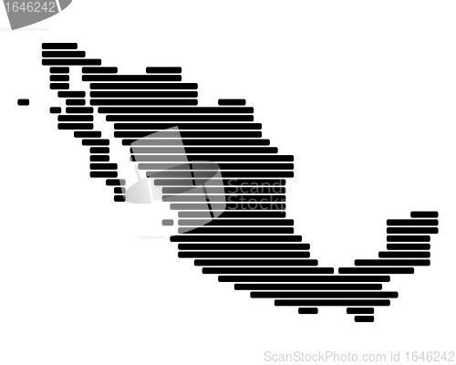 Image of Map of Mexico