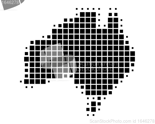 Image of Map of Australia