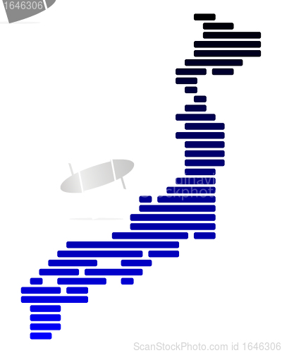 Image of Map of Japan