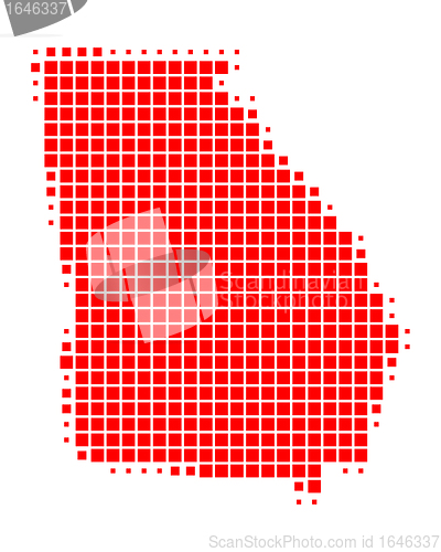 Image of Map of Georgia