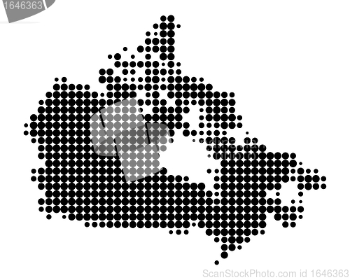 Image of Map of Canada