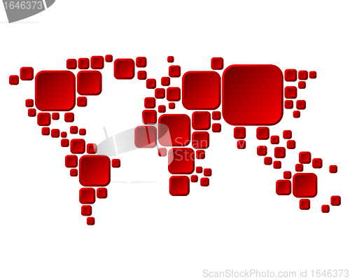 Image of World map