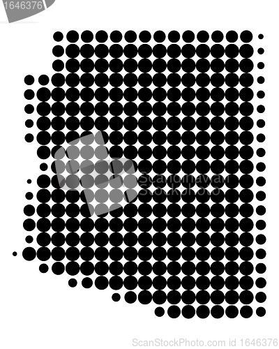 Image of Map of Arizona