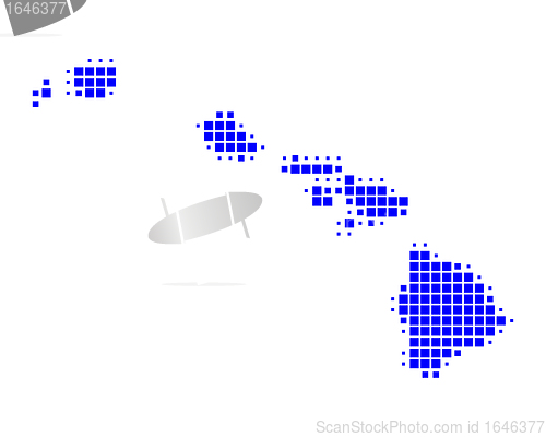 Image of Map of Hawaii