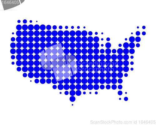 Image of Map of USA