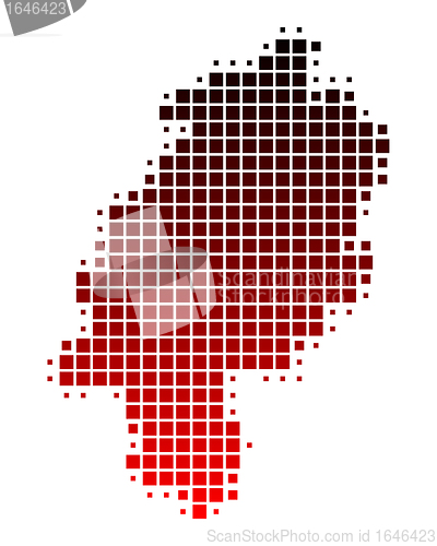 Image of Map of Hesse