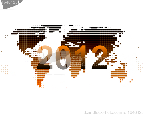 Image of World map 2012
