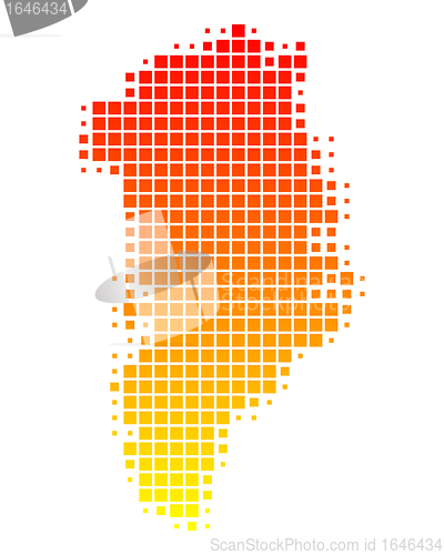 Image of Map of Greenland