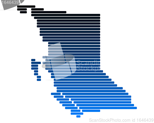 Image of Map of British Columbia