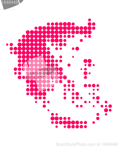 Image of Map of Greece