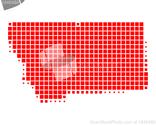 Image of Map of Montana