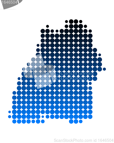 Image of Map of Baden-Wuerttemberg
