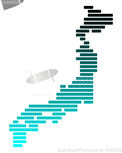 Image of Map of Japan