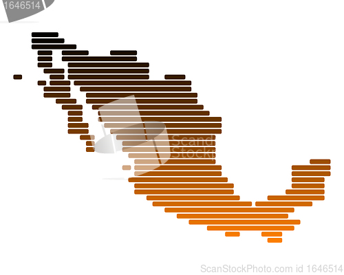 Image of Map of Mexico