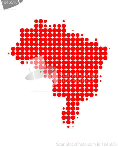 Image of Map of Brazil
