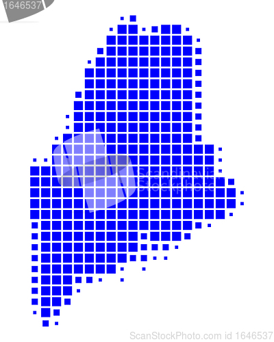 Image of Map of Maine