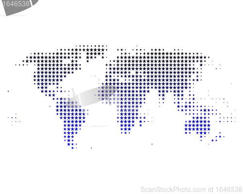 Image of World map