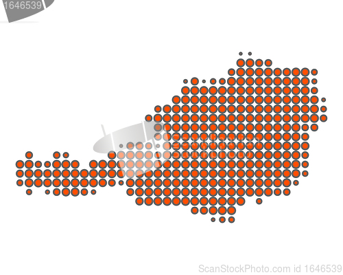 Image of Map of Austria