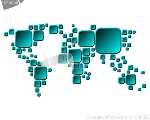 Image of World map