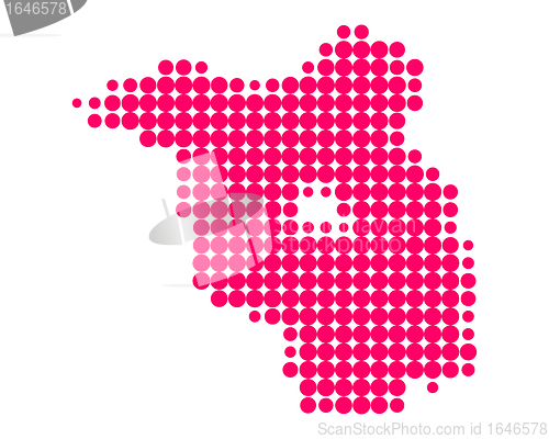 Image of Map of Brandenburg