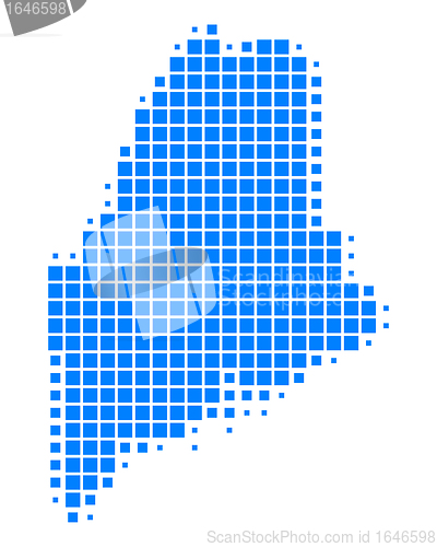 Image of Map of Maine