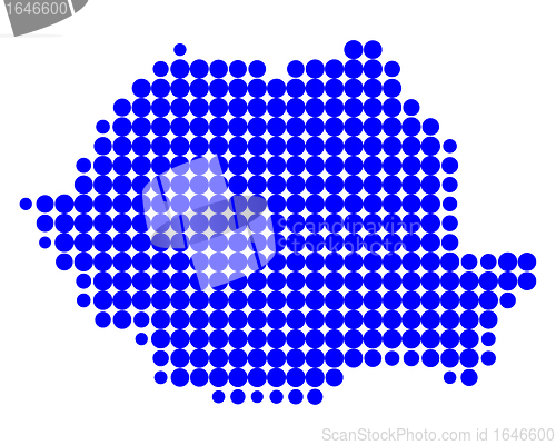 Image of Map of Romania