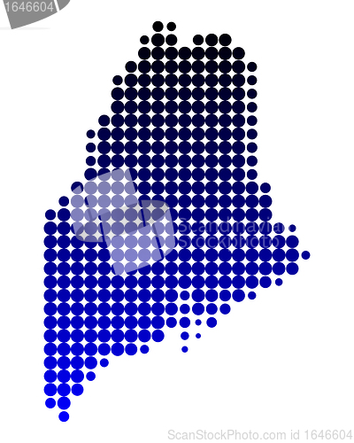 Image of Map of Maine