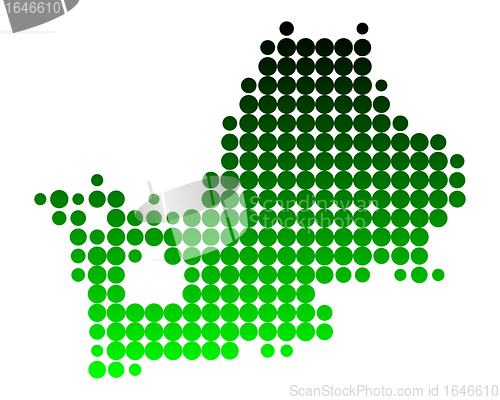 Image of Map of Lake Chiemsee