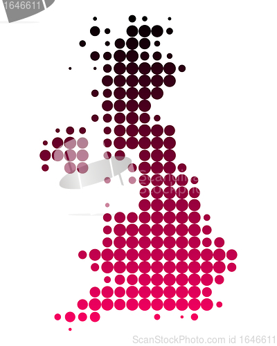 Image of Map of Great Britain