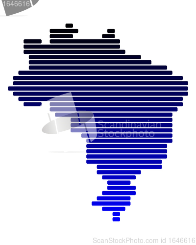 Image of Map of Brazil