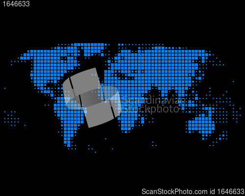 Image of World map