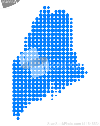 Image of Map of Maine