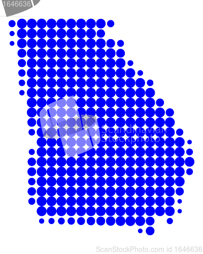 Image of Map of Georgia