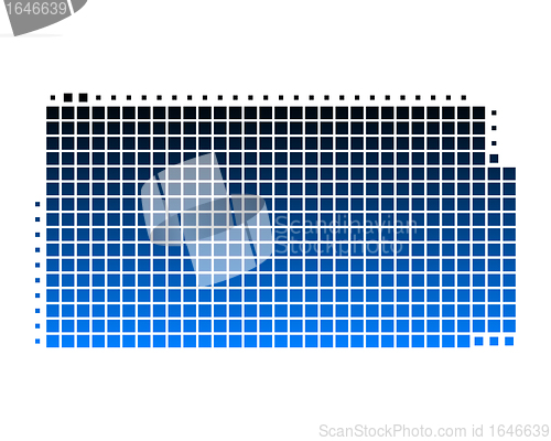 Image of Map of Kansas
