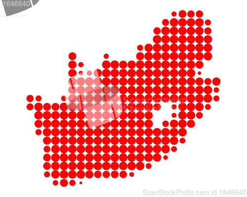 Image of Map of South Africa