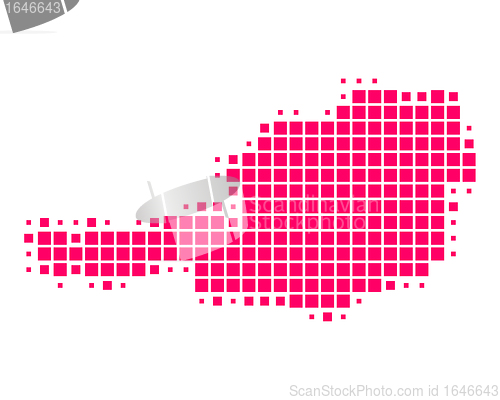 Image of Map of Austria