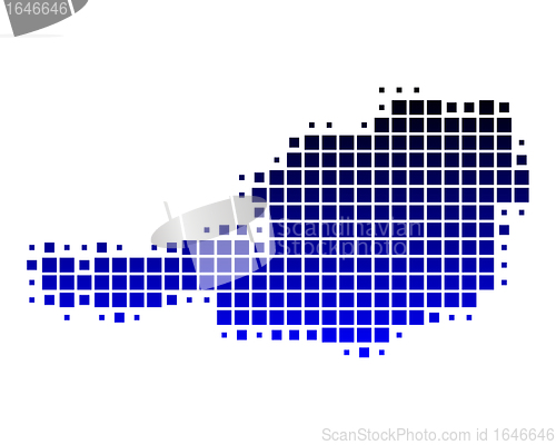 Image of Map of Austria
