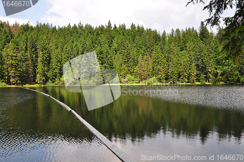 Image of Lake Arber in Bavaria (Grosser Arbersee)