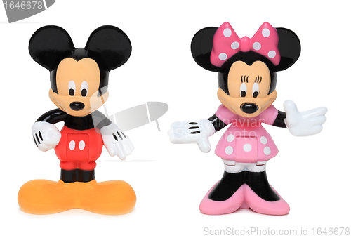 Image of Mickey and Minnie mouse