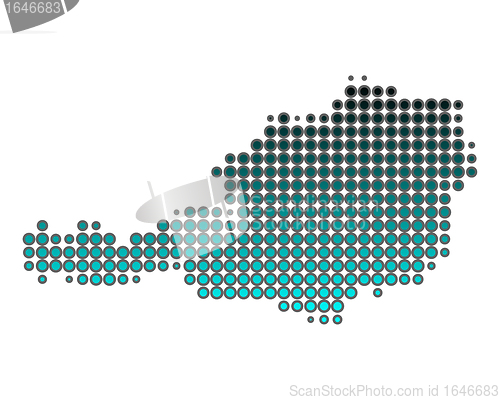 Image of Map of Austria