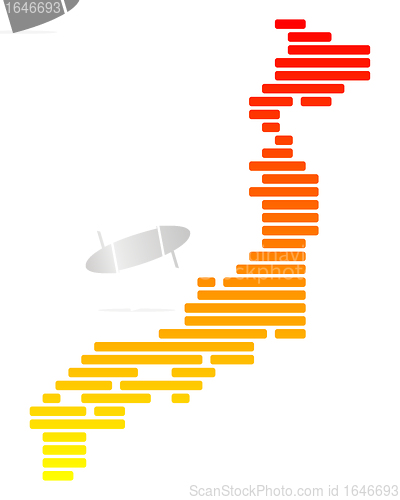 Image of Map of Japan