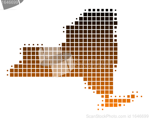 Image of Map of New York