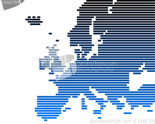 Image of Map of Europe