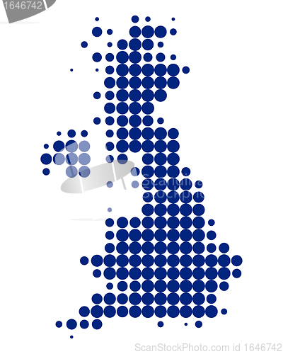 Image of Map of Great Britain