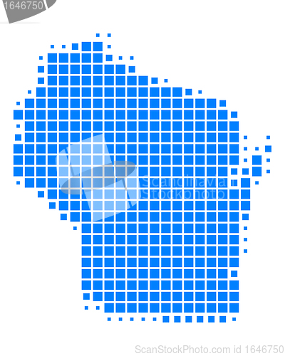 Image of Map of Wisconsin