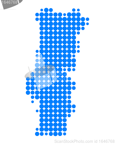 Image of Map of Portugal