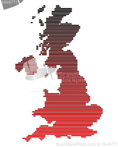 Image of Map of Great Britain