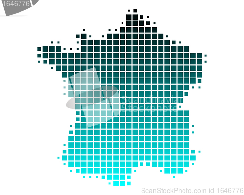 Image of Map of France